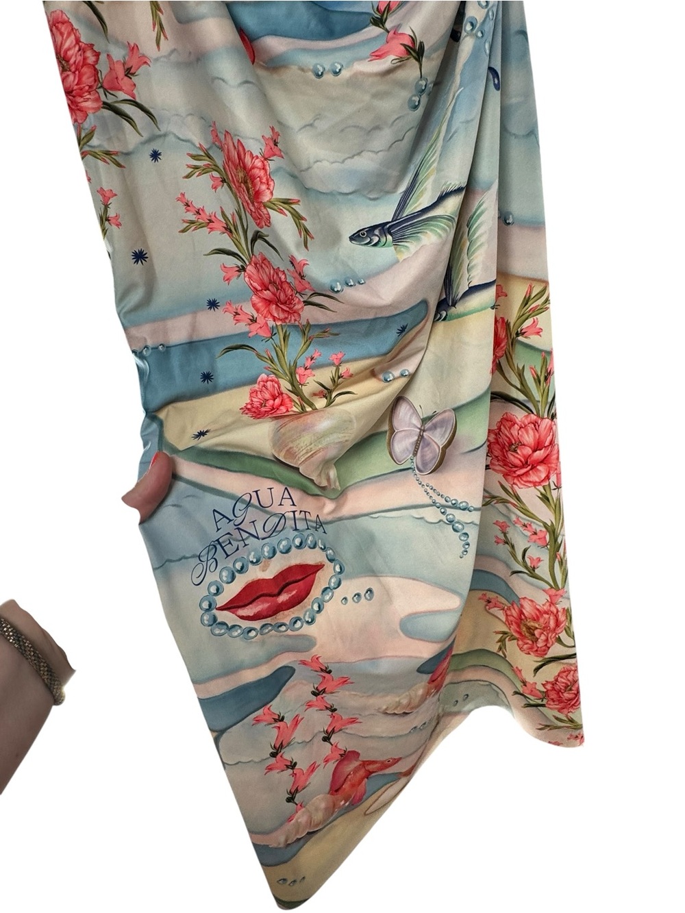 Gwen Nacar Dress in Multicolor
Agua Bendita S NWT - Picture 7 of 10